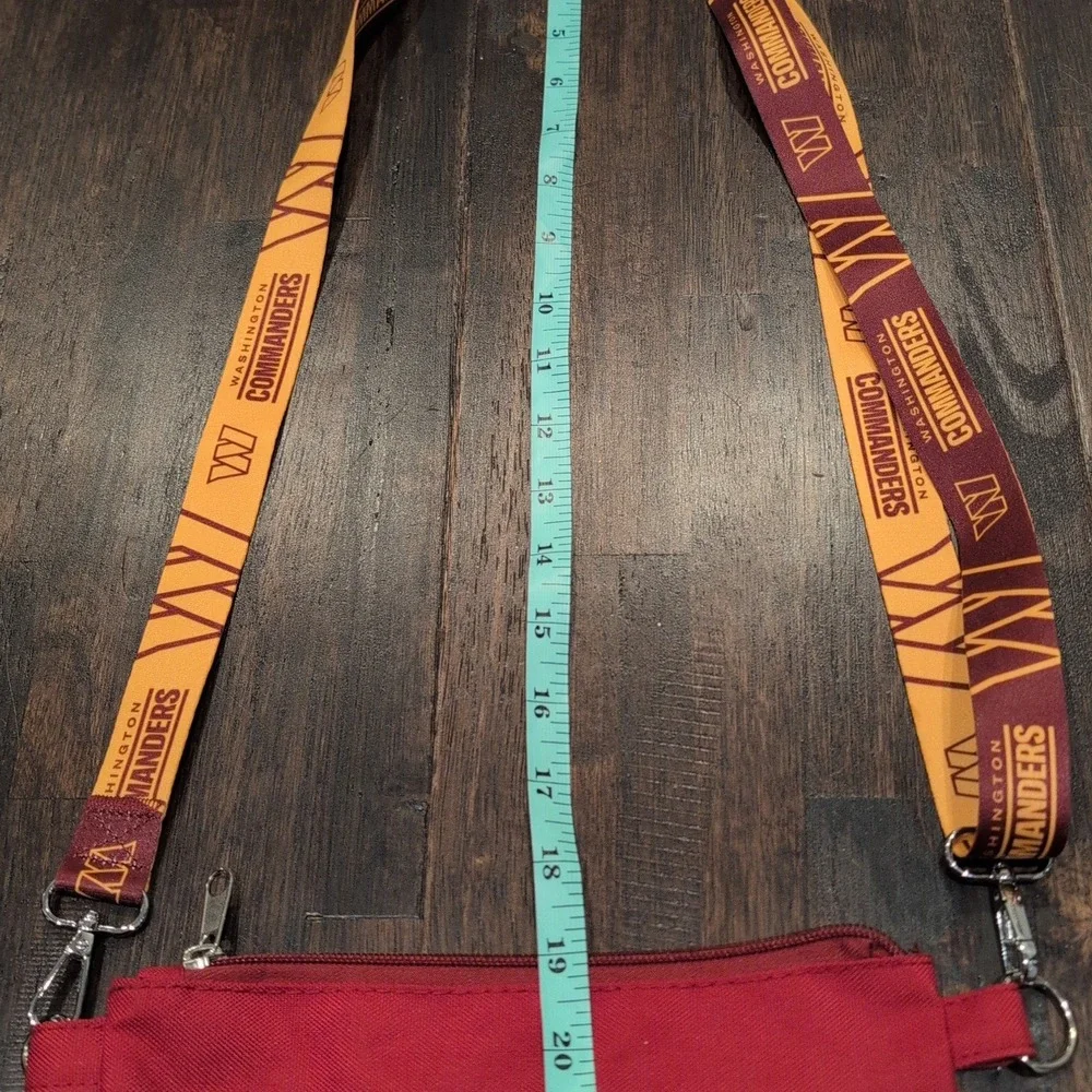Washington Commanders Clear Stadium Bag Crossbody Purse Strap‎ Little Earth 9x10